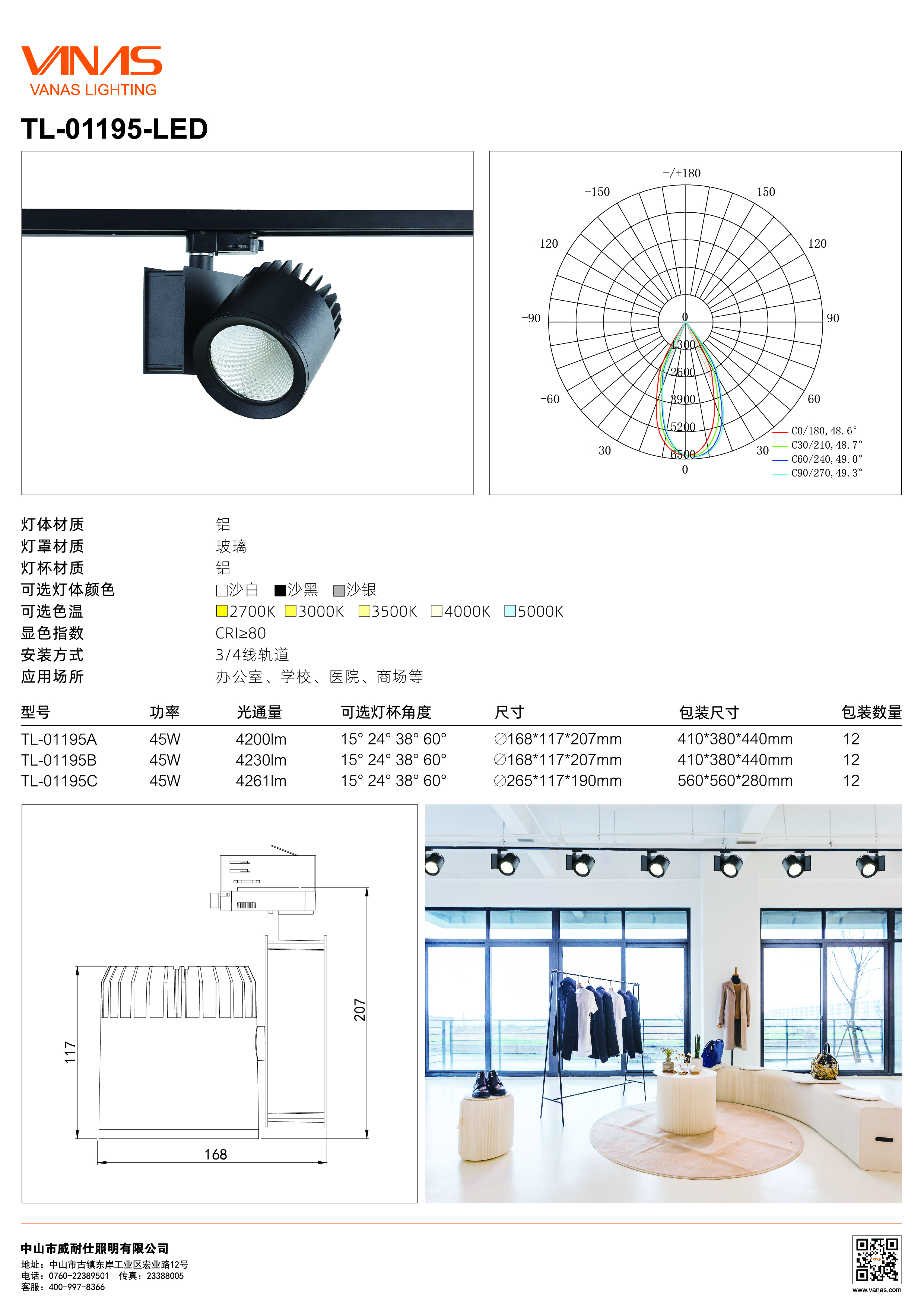 led商业照明方案